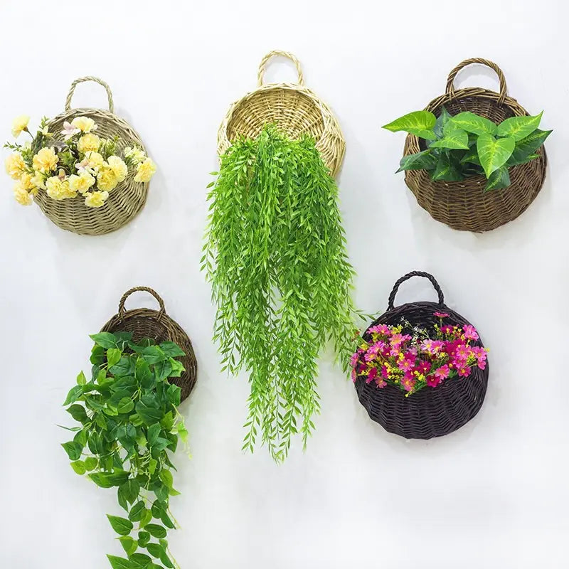 Woven Wall Hanging Basket
