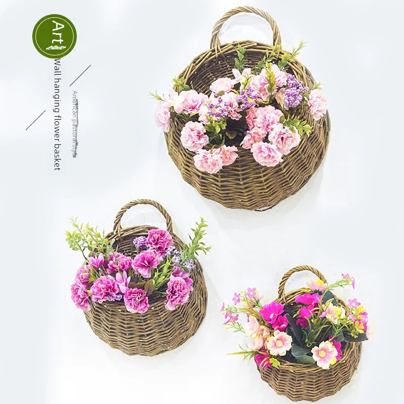 Woven Wall Hanging Basket