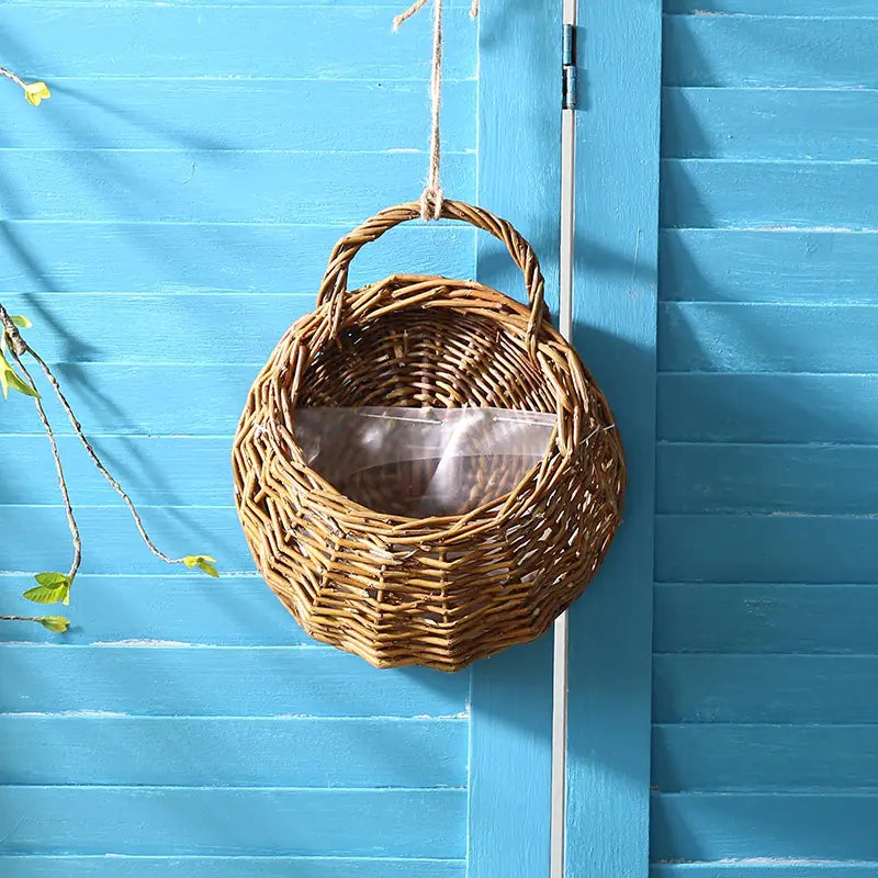 Woven Wall Hanging Basket