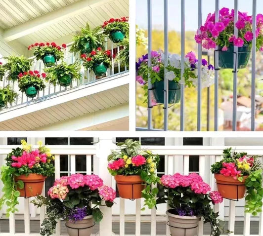 RailScapes Plant Clip for Garden Pots and Railings