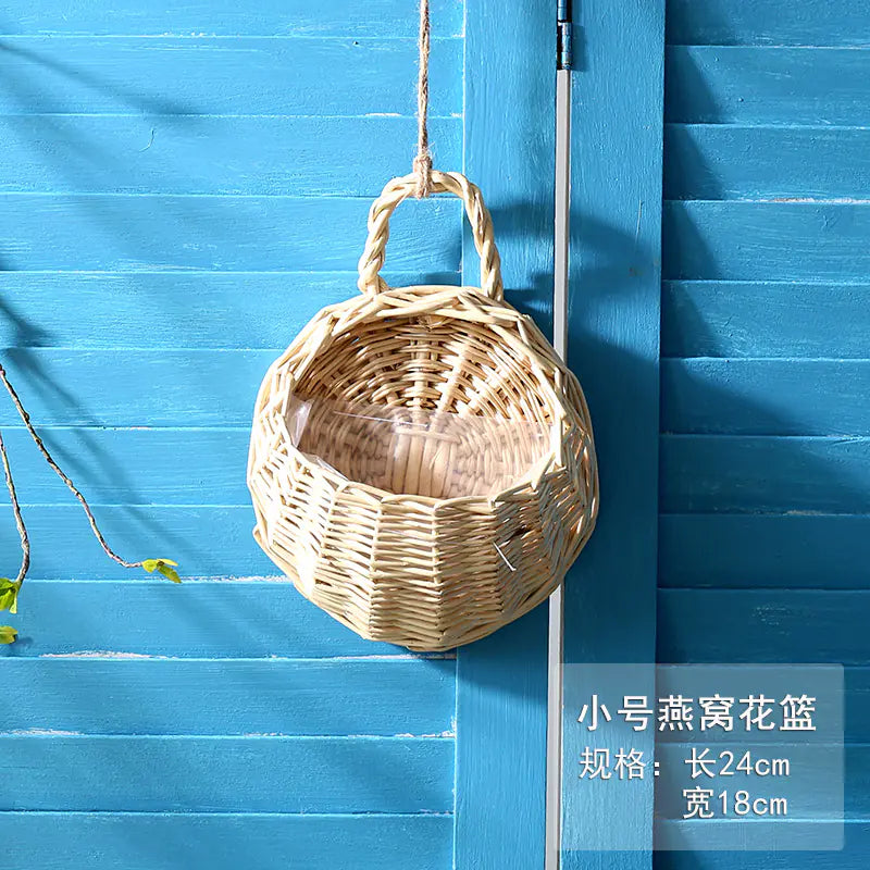 Woven Wall Hanging Basket