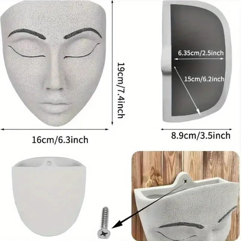 Wall Face Planter