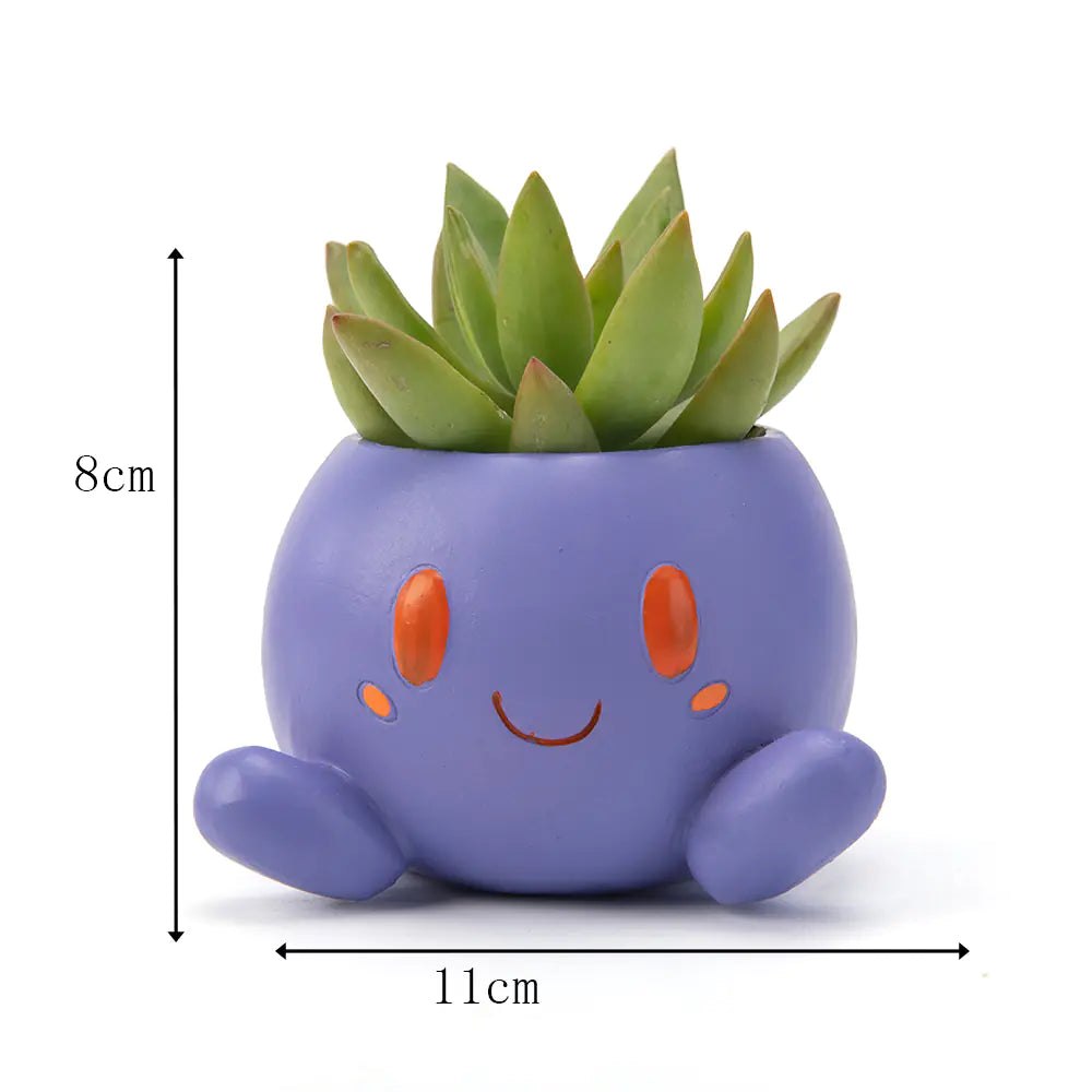 Oddish Planter for Succulent Plants and Pots