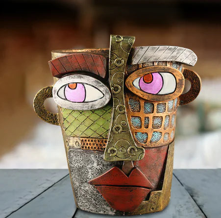 Picasso's Flowers Face Planter
